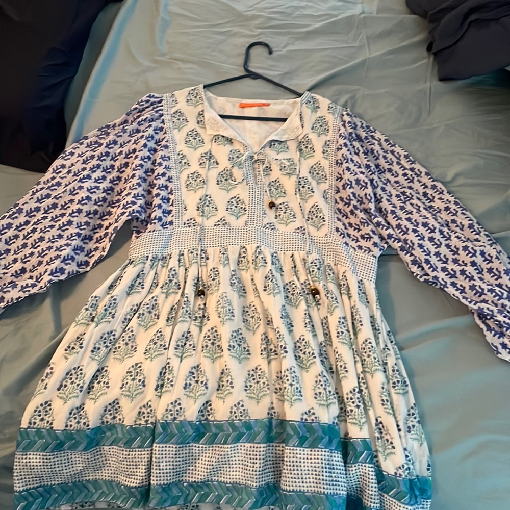 Oliphant balloon sleeve mini dress. Size L. Worn once.